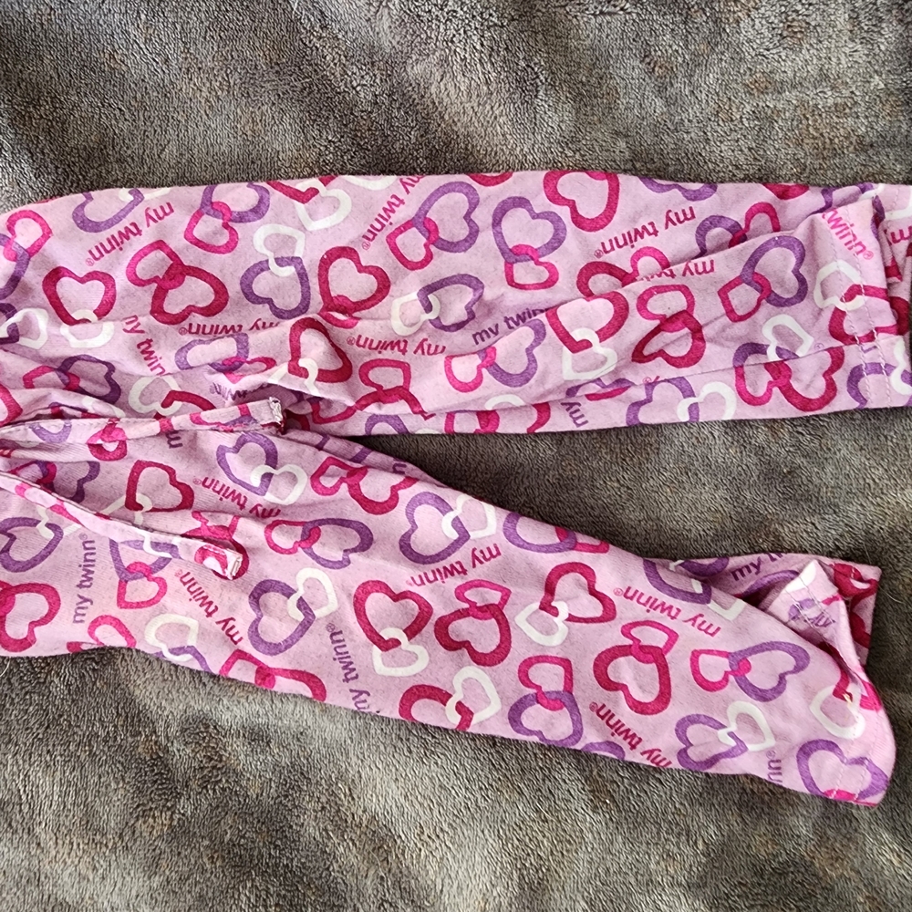 Heart Patterned Pajama Pants